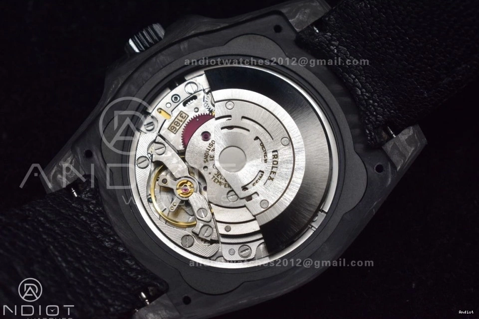 Nylon 423 Black Dial SA3186 Bold Strap DIW Black Edition GMT All Carbon OMF on CHS Black Best 0718